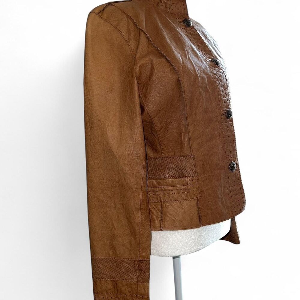 Wilsons-leather Women's Brown and Tan Jacket